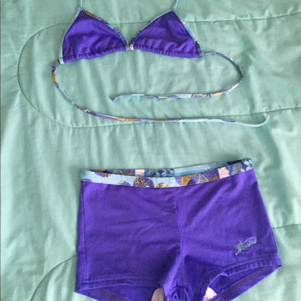 Mossimo Boy Short Bikini Set